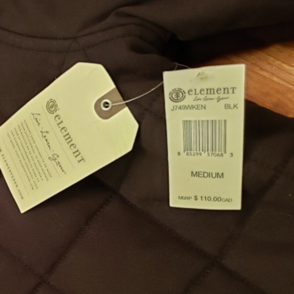 Element Women's Coat                         Size M Colour Black - Picture 4 of 7